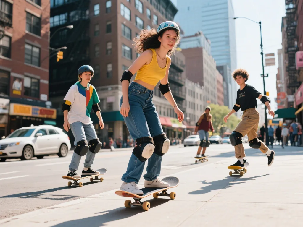滑板，不只是自由——打破性别刻板印象的炫酷宣言